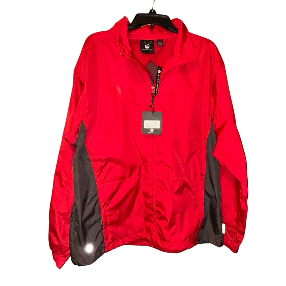 Stormtech SR-1 Men's Micro Light Shell Packable Jacket XL Waterproof‎ Red NWT